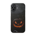 Halloween Jack-O'-Lantern Phone Case with Card Holder