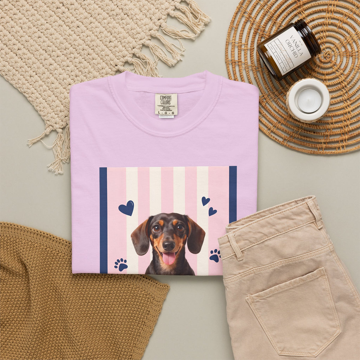 Dachshund 'Love My Wieners' Graphic T-Shirt