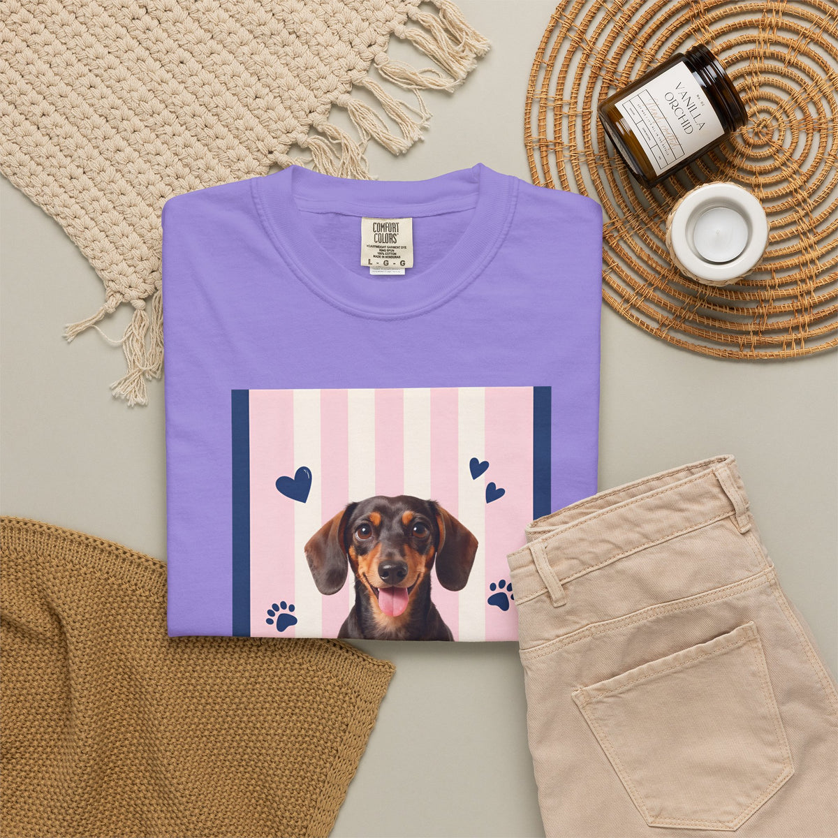 Dachshund 'Love My Wieners' Graphic T-Shirt