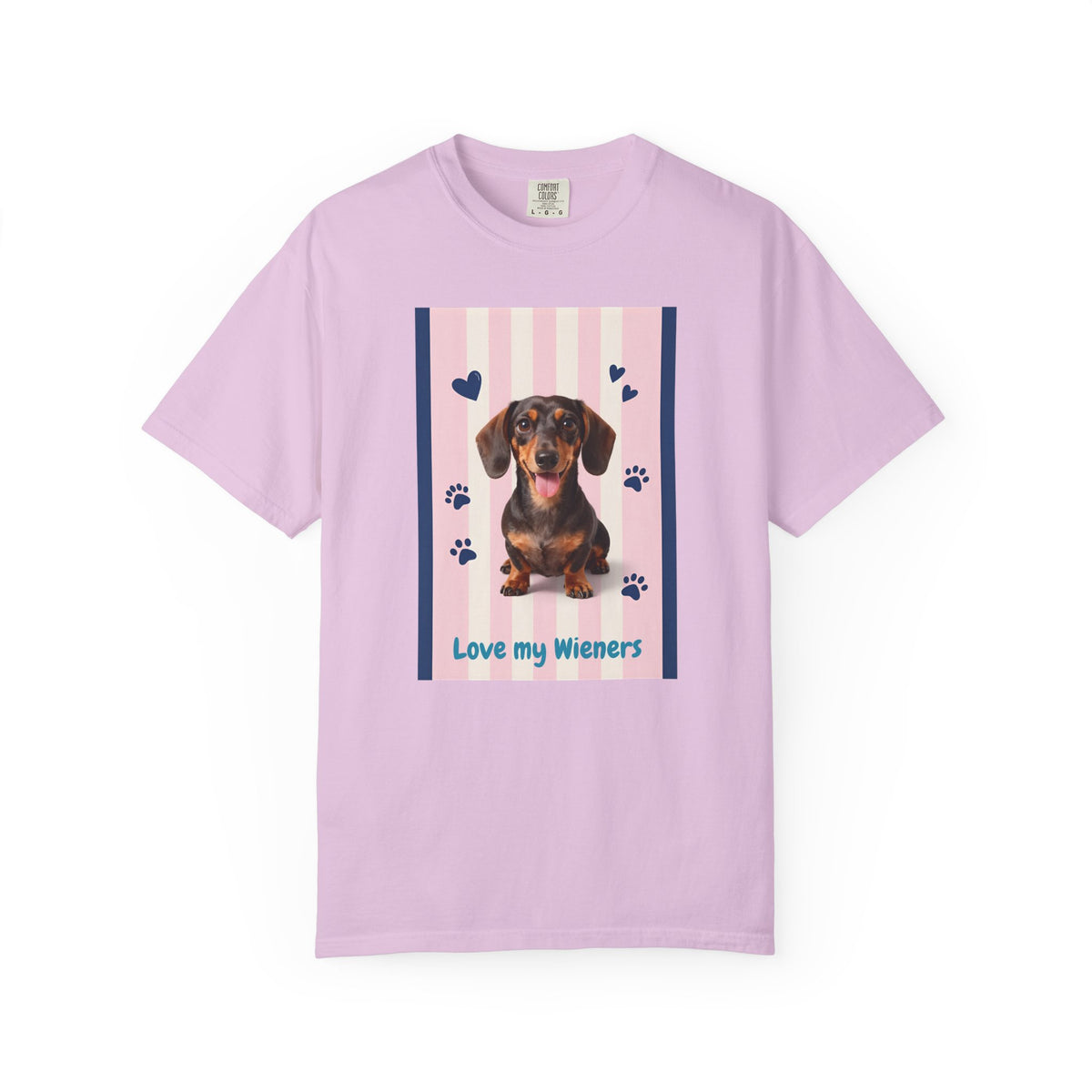 Dachshund 'Love My Wieners' Graphic T-Shirt