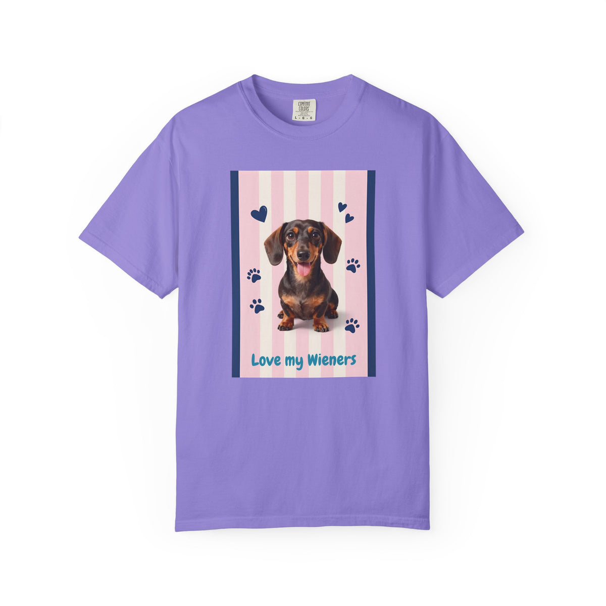 Dachshund 'Love My Wieners' Graphic T-Shirt