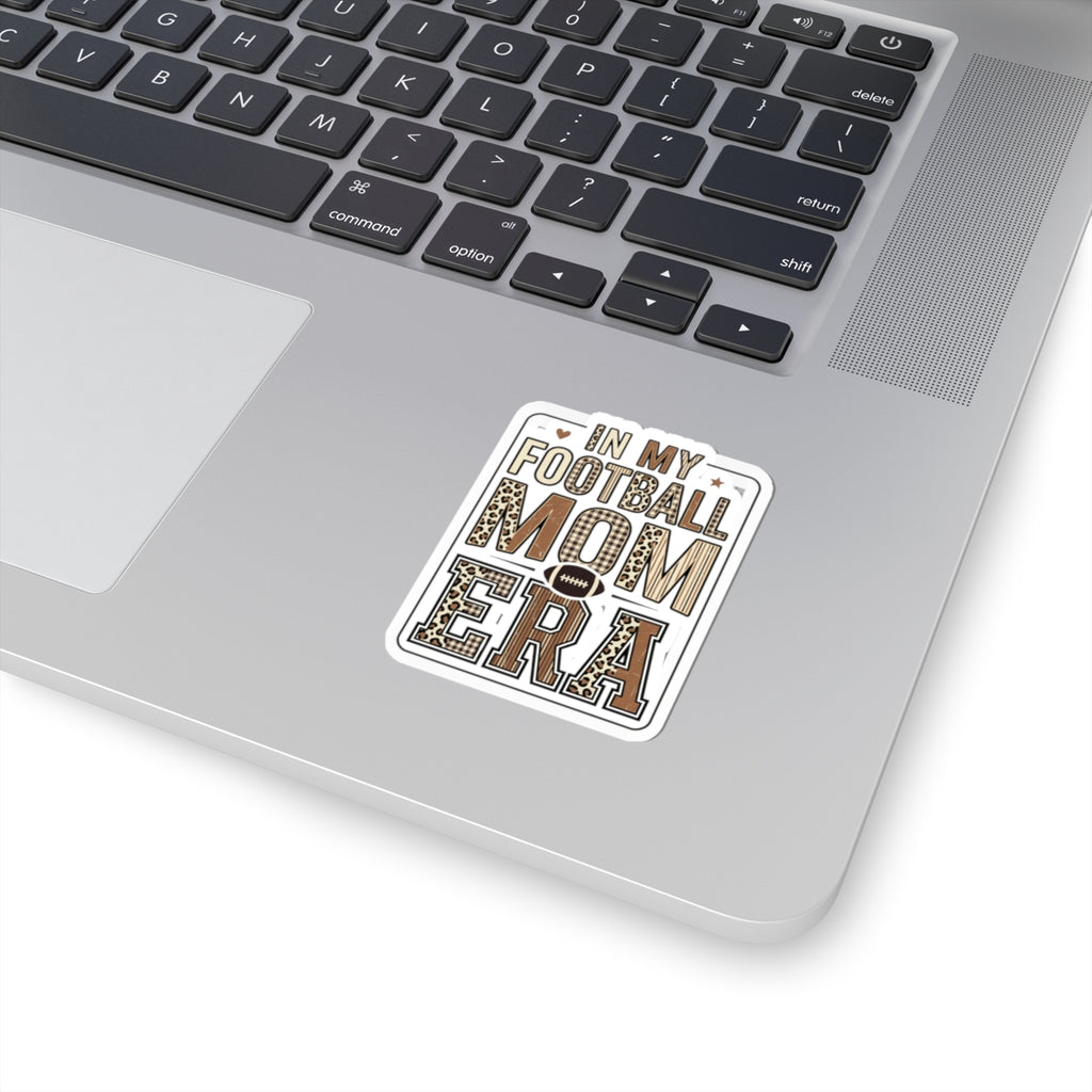 Football Mom Leopard Sticker | Kiss-Cut Vinyl, Football Season
