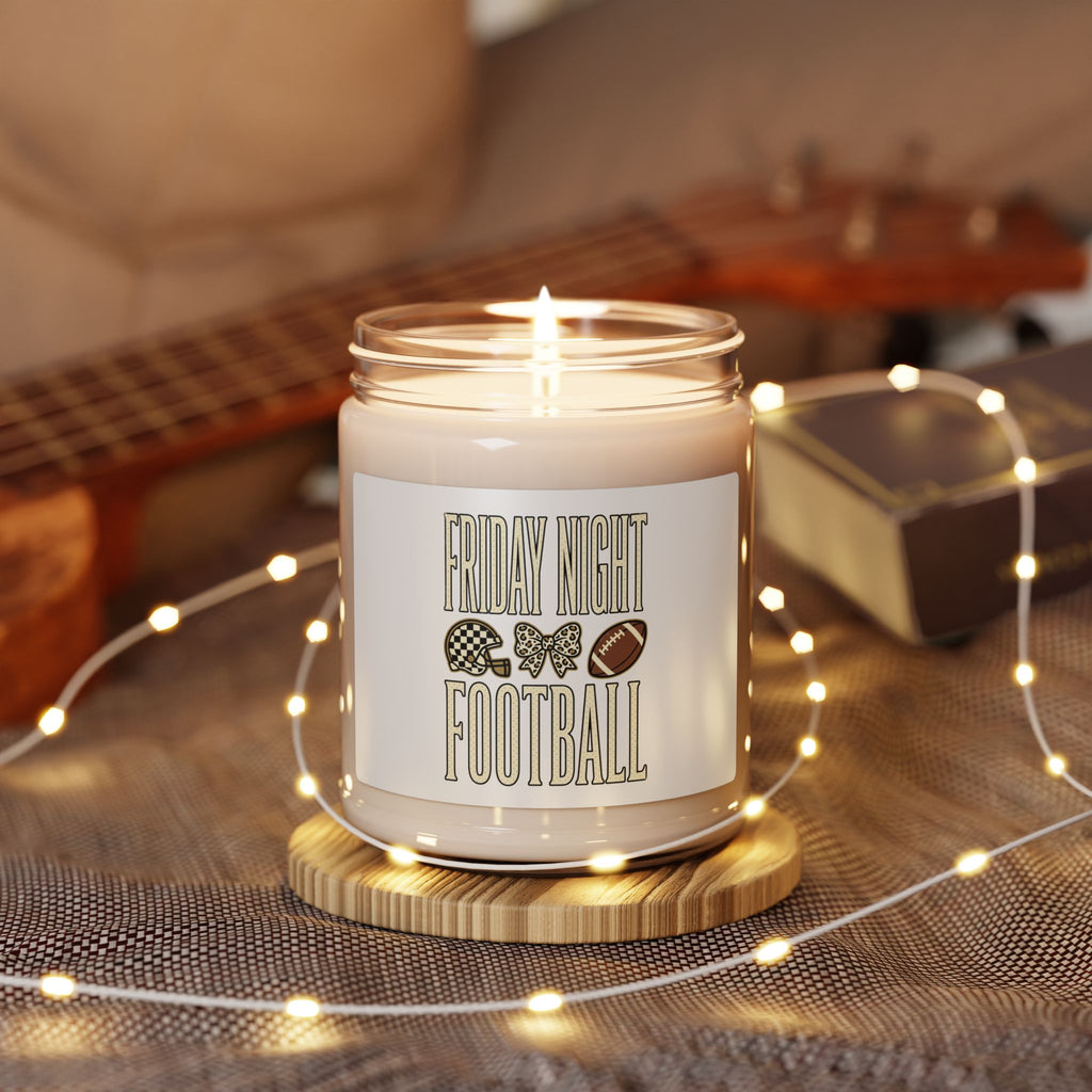 Friday Night Football Candle | Soy Jar Candle, Game Day Decor