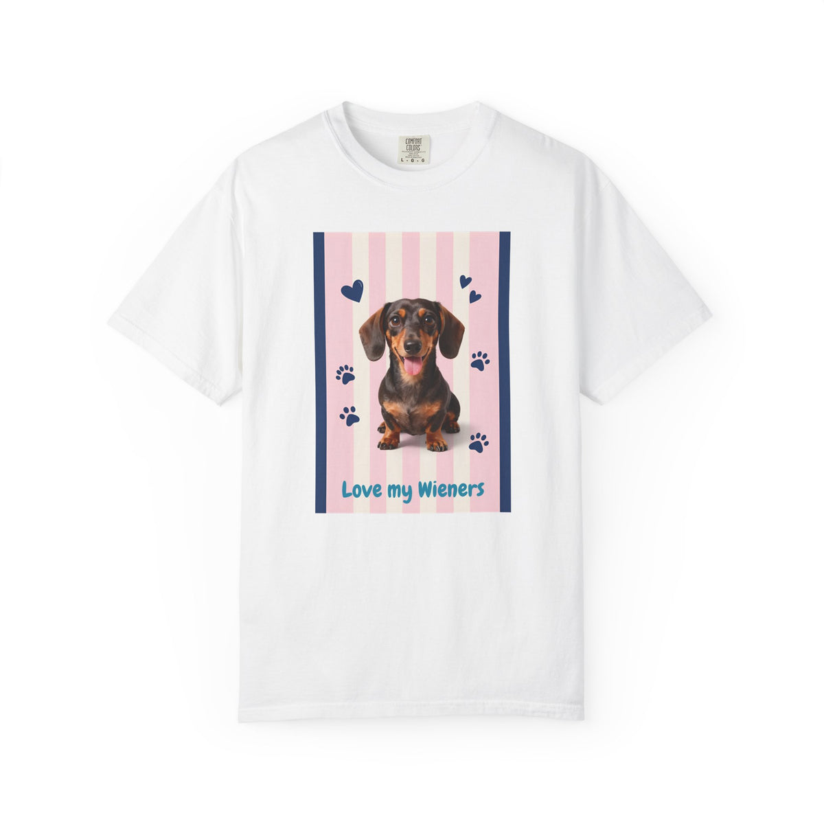 Dachshund 'Love My Wieners' Graphic T-Shirt