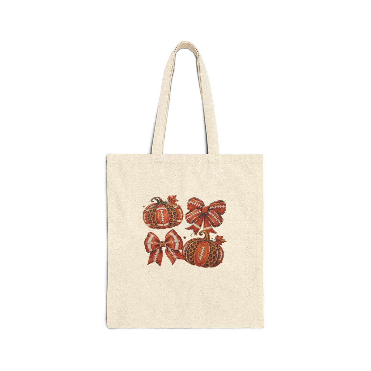 Autumn Pumpkin Bow Tote