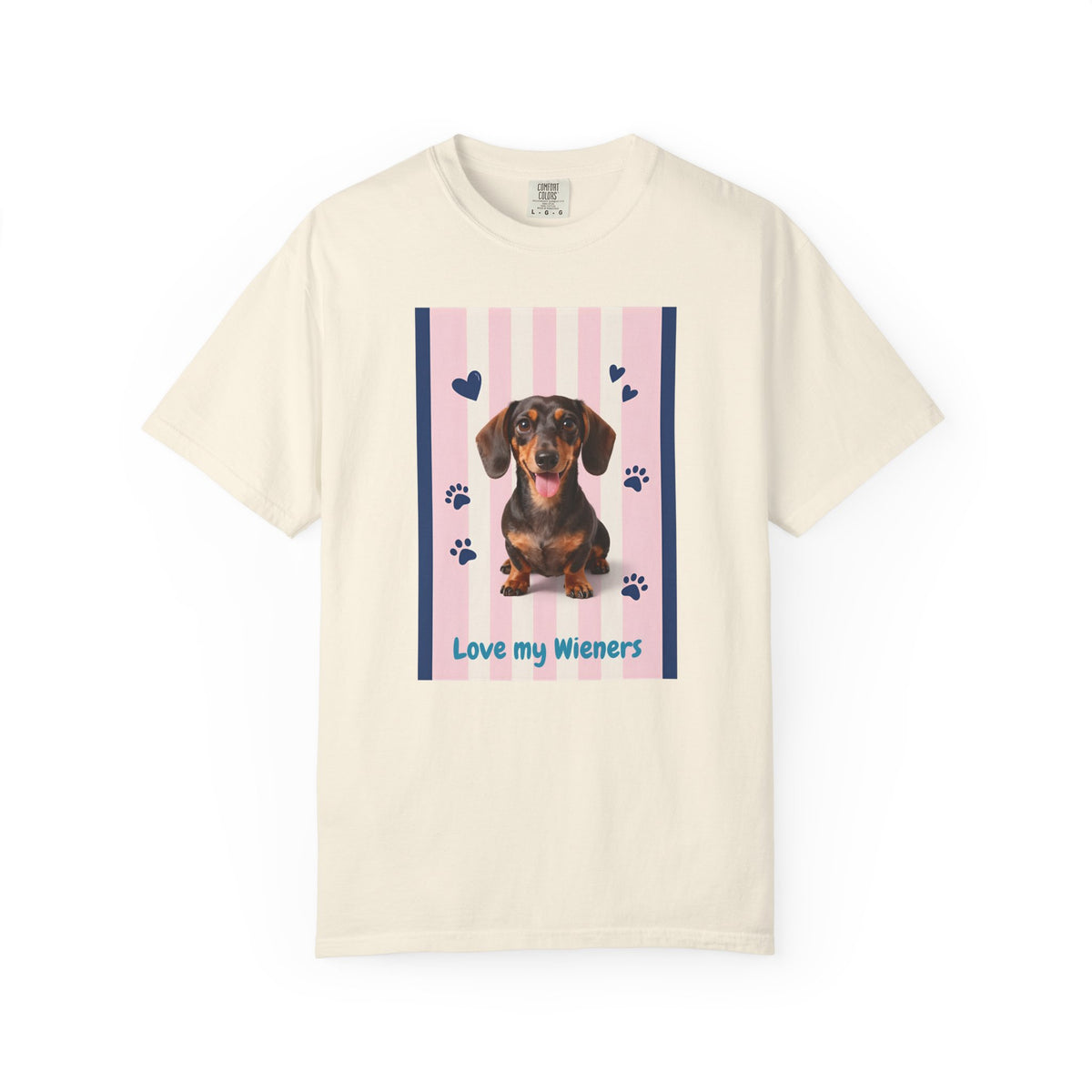 Dachshund 'Love My Wieners' Graphic T-Shirt