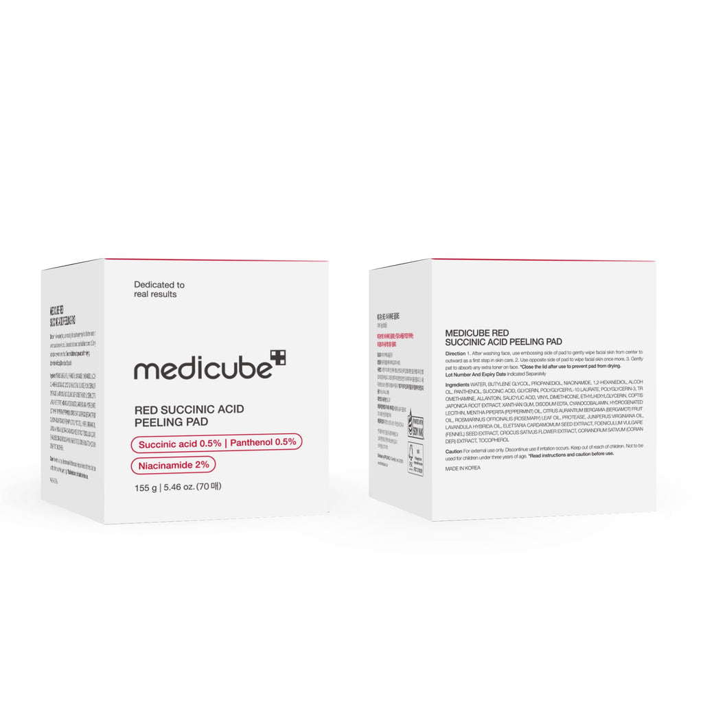 medicube Toner Pads Kojic Acid Turmeric Clarifying Toner Pad for Troubled Skin & Use After Spot Care, Soothing with Kojic Acid, Turmeric, Niacinamide, Glycolic Acid, Korean Skin Care, 70 Pads (1 Pack)