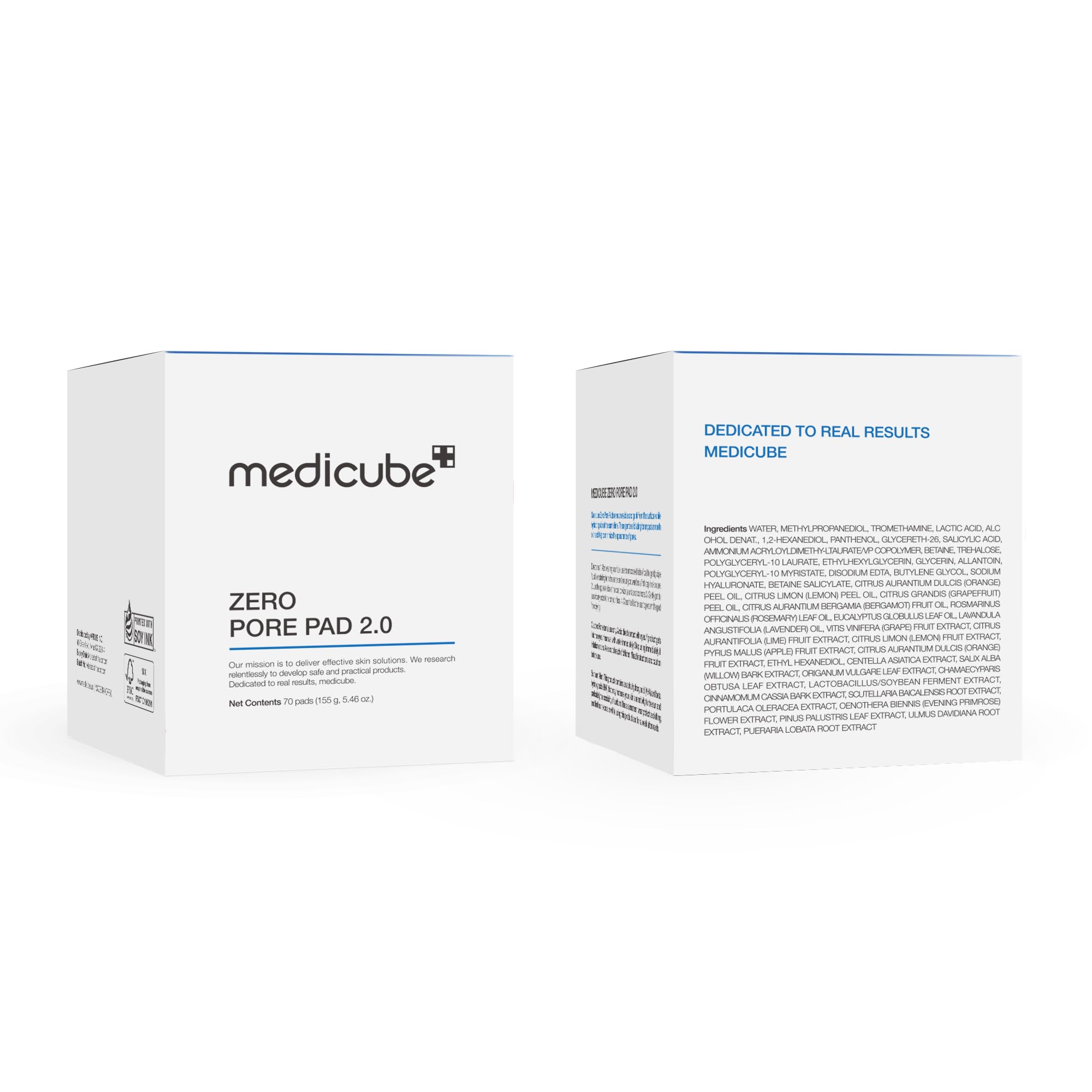 medicube Toner Pads Kojic Acid Turmeric Clarifying Toner Pad for Troubled Skin & Use After Spot Care, Soothing with Kojic Acid, Turmeric, Niacinamide, Glycolic Acid, Korean Skin Care, 70 Pads (1 Pack)