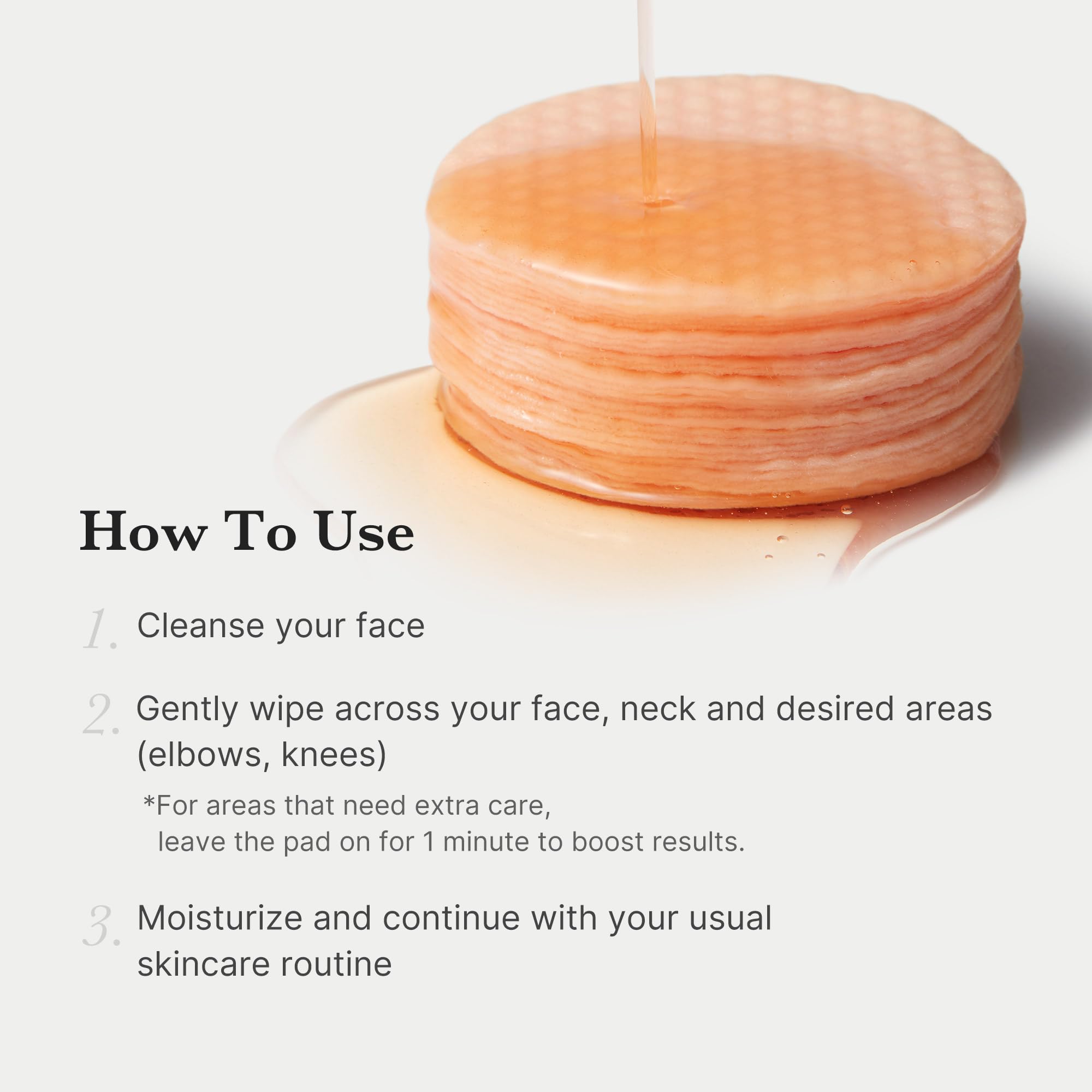 medicube Toner Pads Kojic Acid Turmeric Clarifying Toner Pad for Troubled Skin & Use After Spot Care, Soothing with Kojic Acid, Turmeric, Niacinamide, Glycolic Acid, Korean Skin Care, 70 Pads (1 Pack)