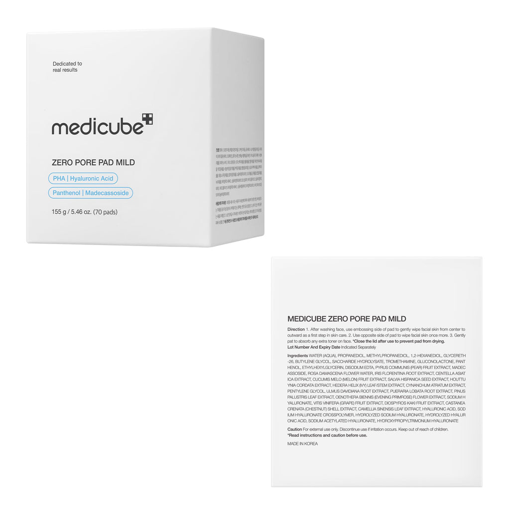 medicube Toner Pads Kojic Acid Turmeric Clarifying Toner Pad for Troubled Skin & Use After Spot Care, Soothing with Kojic Acid, Turmeric, Niacinamide, Glycolic Acid, Korean Skin Care, 70 Pads (1 Pack)