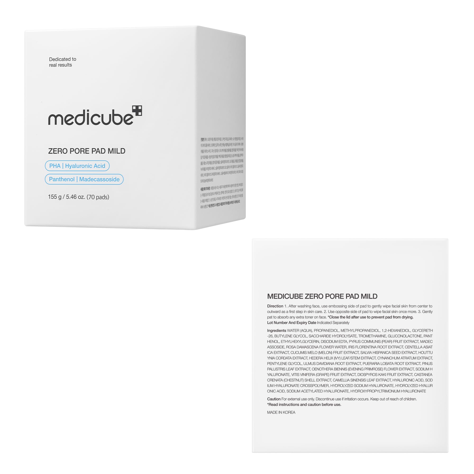 medicube Toner Pads Kojic Acid Turmeric Clarifying Toner Pad for Troubled Skin & Use After Spot Care, Soothing with Kojic Acid, Turmeric, Niacinamide, Glycolic Acid, Korean Skin Care, 70 Pads (1 Pack)