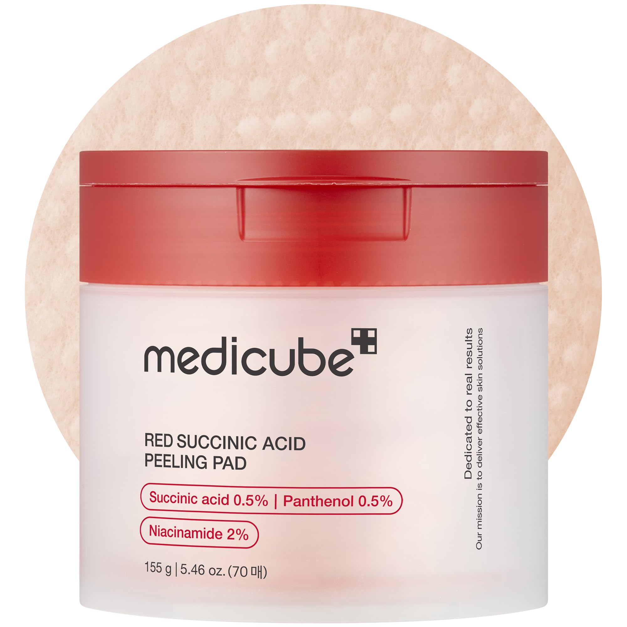 medicube Toner Pads Kojic Acid Turmeric Clarifying Toner Pad for Troubled Skin & Use After Spot Care, Soothing with Kojic Acid, Turmeric, Niacinamide, Glycolic Acid, Korean Skin Care, 70 Pads (1 Pack)