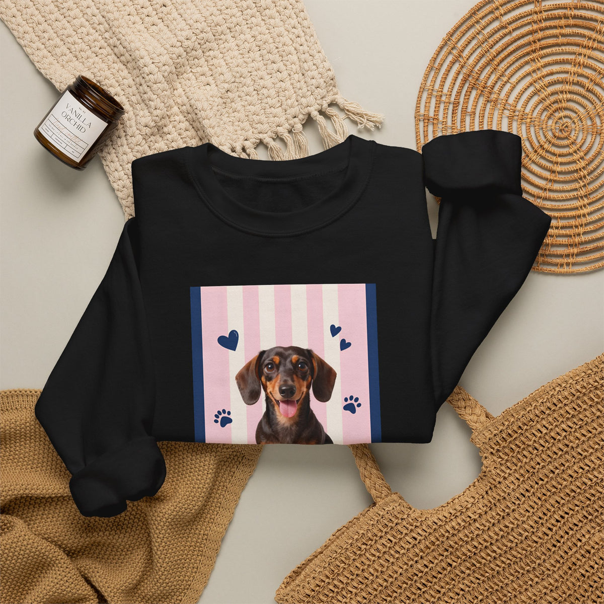 Dachshund "Love My Wieners" Crewneck Sweatshirt