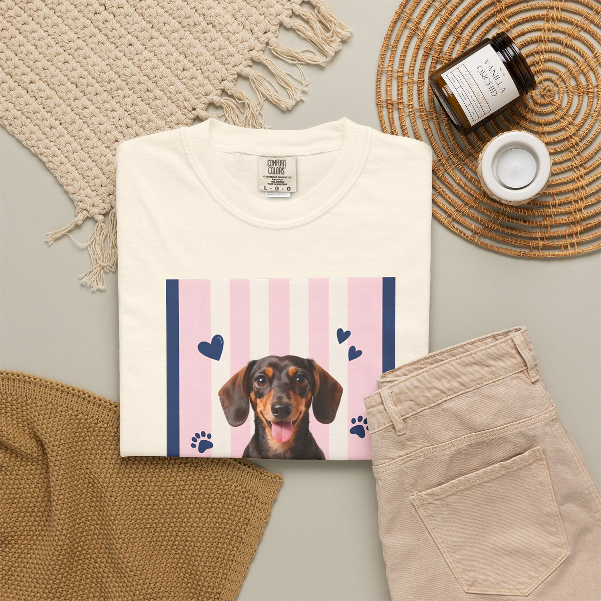 Dachshund 'Love My Wieners' Graphic T-Shirt