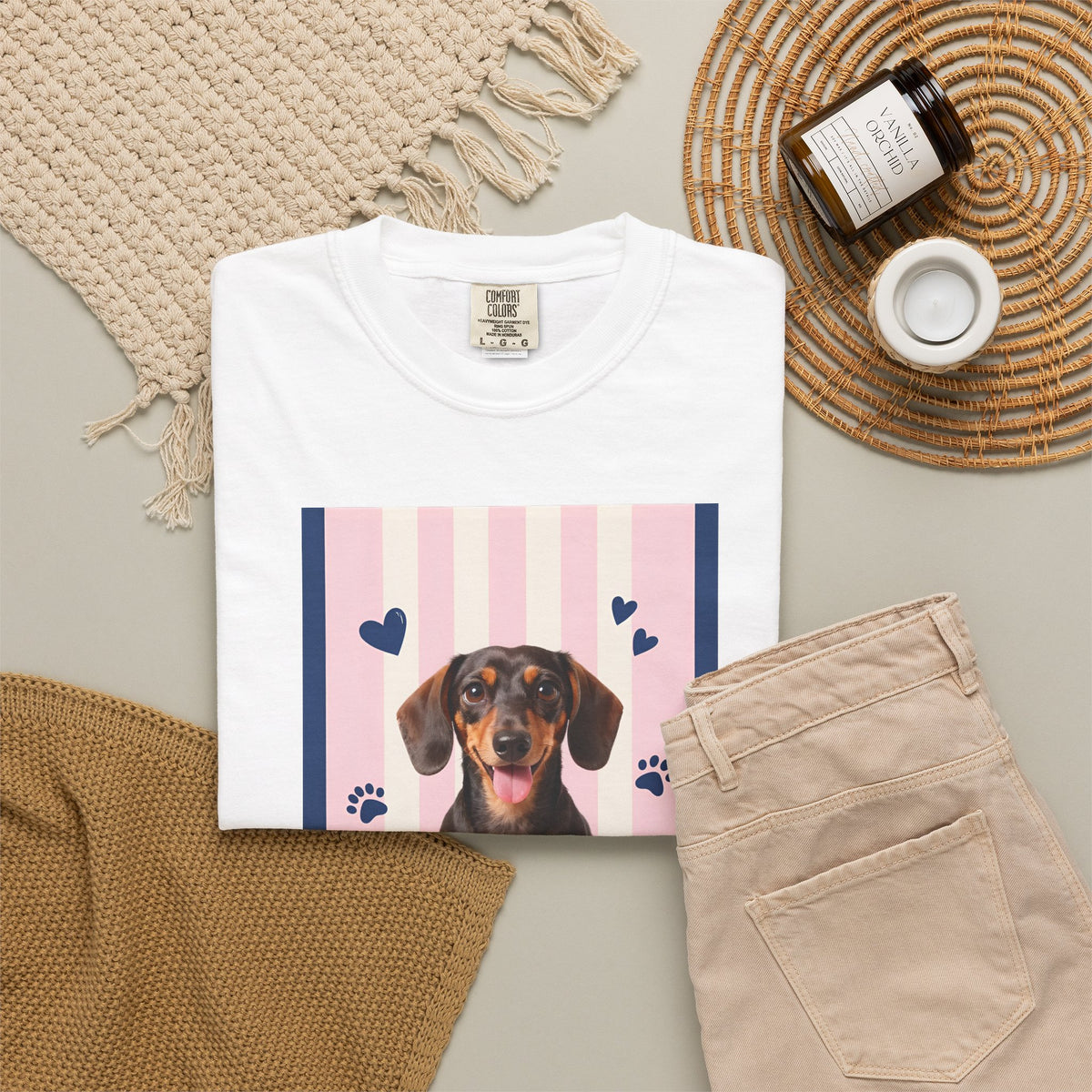 Dachshund 'Love My Wieners' Graphic T-Shirt