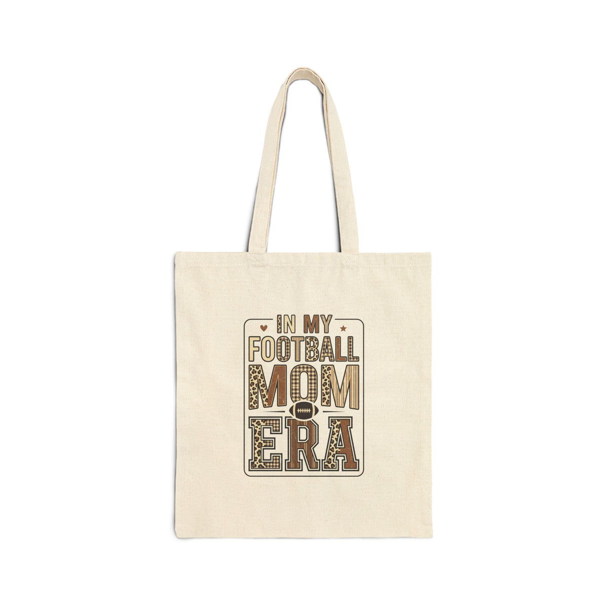 Football Mom Era Tote | Football Season mom canvas bag
