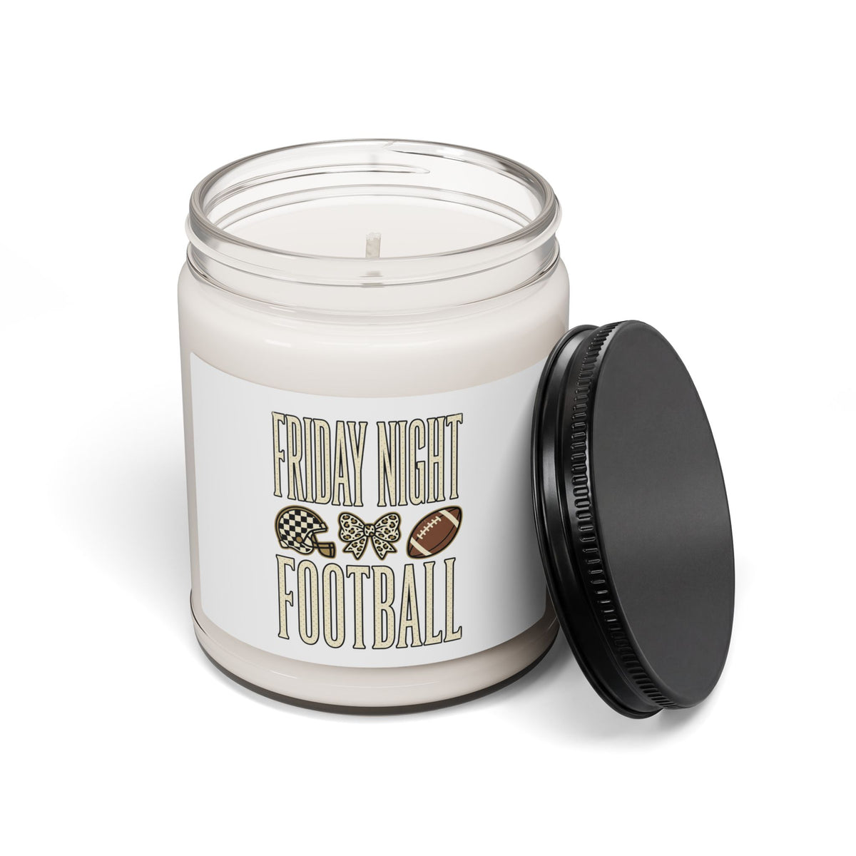 Friday Night Football Candle | Soy Jar Candle, Game Day Decor