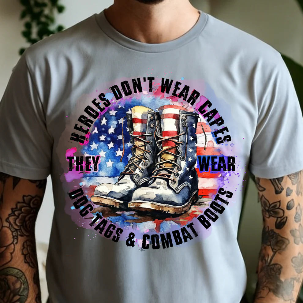 Heros don't wear caps