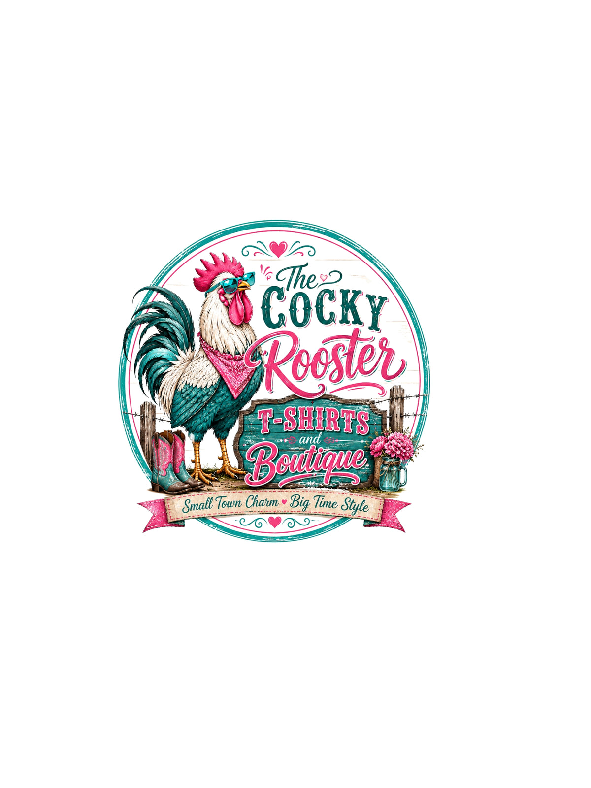 The Cocky Rooster T-shirts and boutique